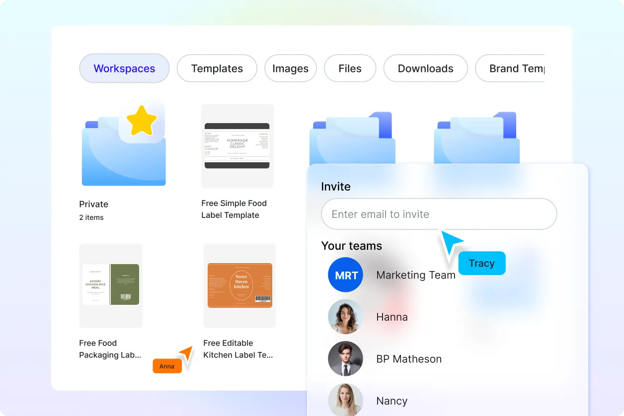 Free AI Food Label Generator, Free Online Label Maker